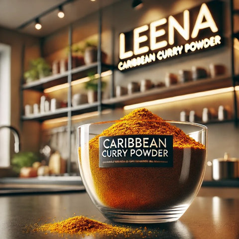 Caribbean Curry Powder Pure Spice Blend No Additives Leena Spices