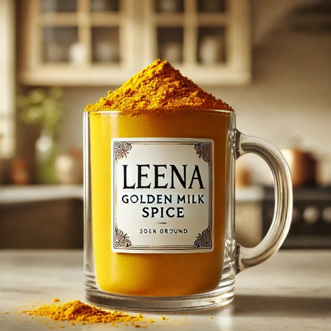 Leena Golden Milk Spice  No Additives Leena Spices