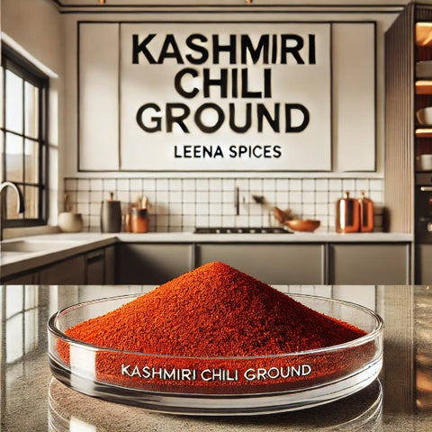 Chilli Kashmiri Powder Ground