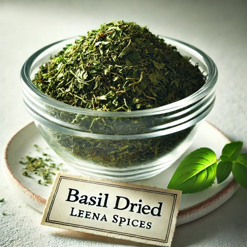 Basil Rubbed Dried Herb