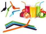 Drinking Colourful Straws