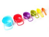 Measuring Spoon Colourful Cups X 6 pieces - Leena Spices