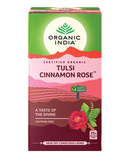 Tulsi Cinnamon Rose Tea Organic India - Leena Spices