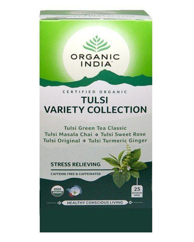 Tulsi Variety Collection Organic India - Leena Spices