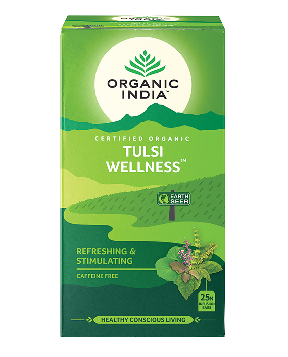 Tulsi Wellness Tea Organic India - Leena Spices