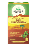Tulsi Ashwagandha Tea Organic India - Leena Spices