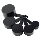 Spoons Black Measuring Cup Set of 10