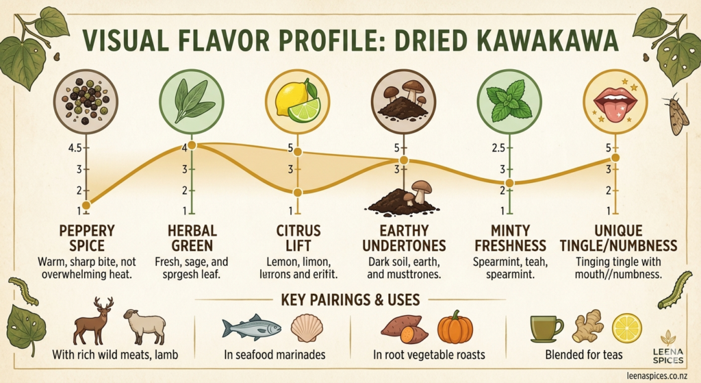 visual-kawakawa-flavor-profile